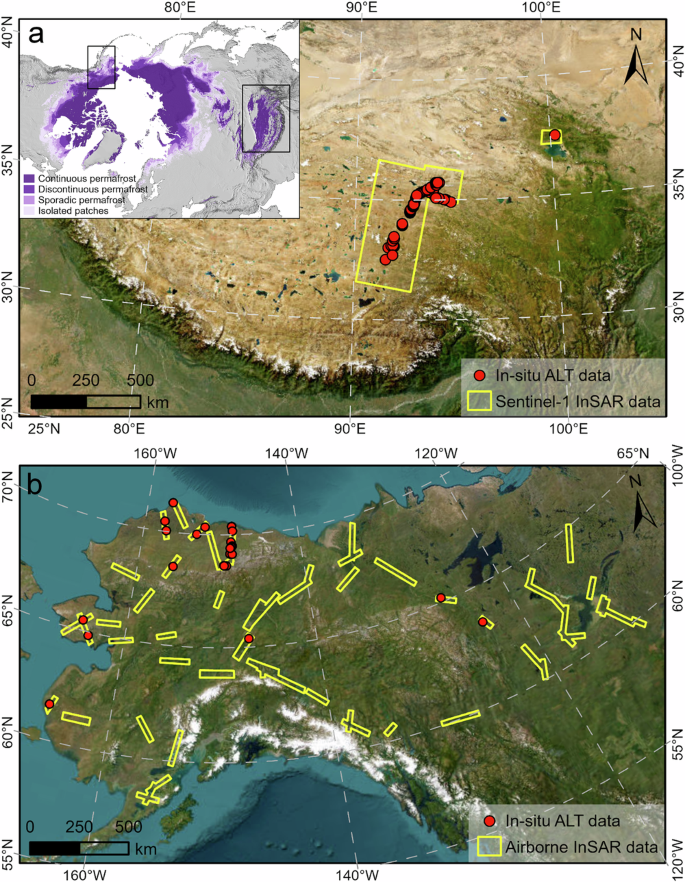 Unraveling the non-linear relationship between seasonal deformation and permafrost active layer thickness