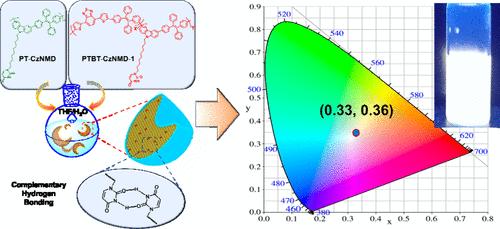 Constructing Strategy for Realizing White-Light-Emitting of Organic Aggregates Based on Self-Assembling Conjugated Polymer Nanobowls