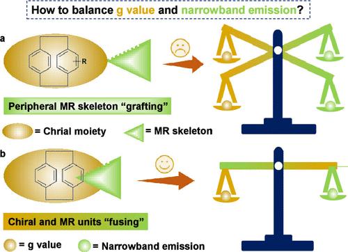 High-Performance Circular Polarization Multiple-Resonance TADF Molecules with Enhanced Long-Range Charge Transfer Based on Chiral Paracyclophane