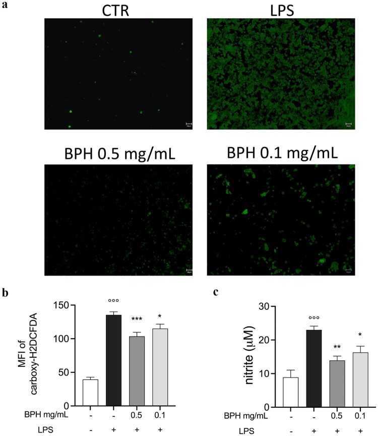 Protein hydrolysates from <i>Hermetia illucens</i> trigger cellular responses to cope with LPS-induced inflammation and oxidative stress in L-929 cells.