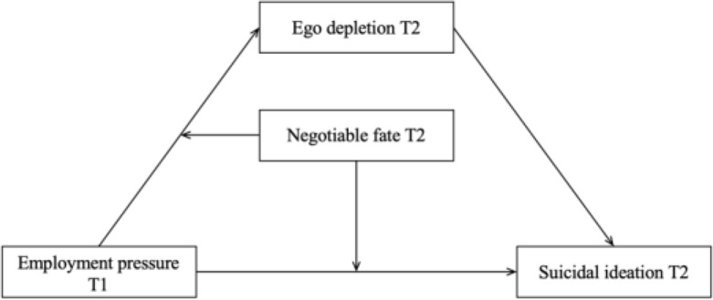 Longitudinal Association between Employment Pressure and Suicidal Ideation among Recent Graduates during the COVID-19 Pandemic: A Moderated Mediation Model.