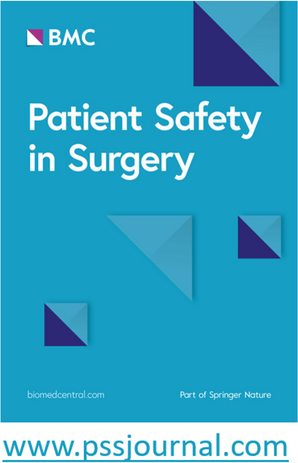 Patient Safety in Surgery: scaling the journal's global visibility and scientific renown.