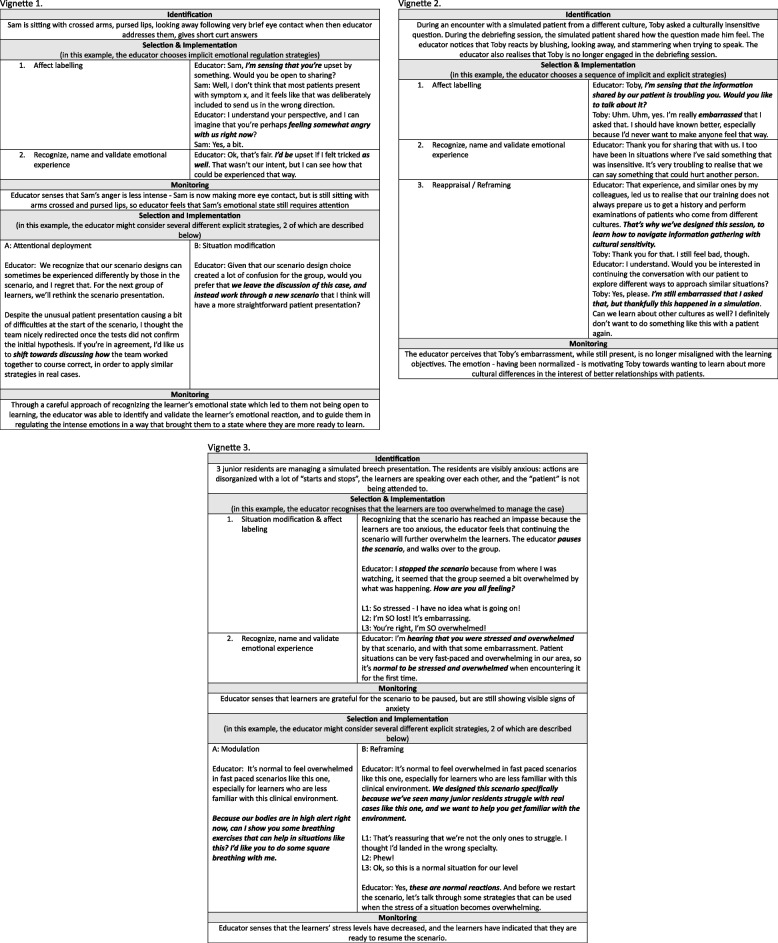 More than a feeling: emotional regulation strategies for simulation-based education.