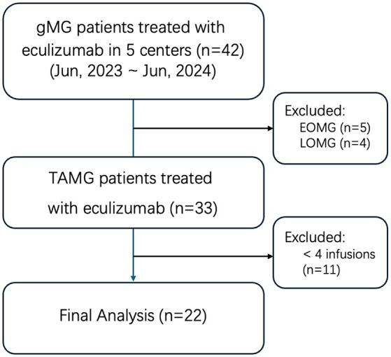 Eculizumab in thymoma-associated myasthenia gravis: a real-world cohort study.
