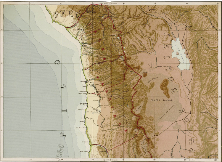 [Urban prophylaxis against the cholera outbreak in Arica, Chile, 1886-1888].