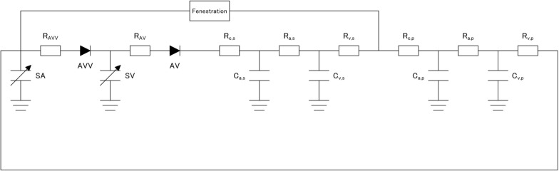Evaluation of the effects of fenestration in Fontan circulation using a lumped parameter model.