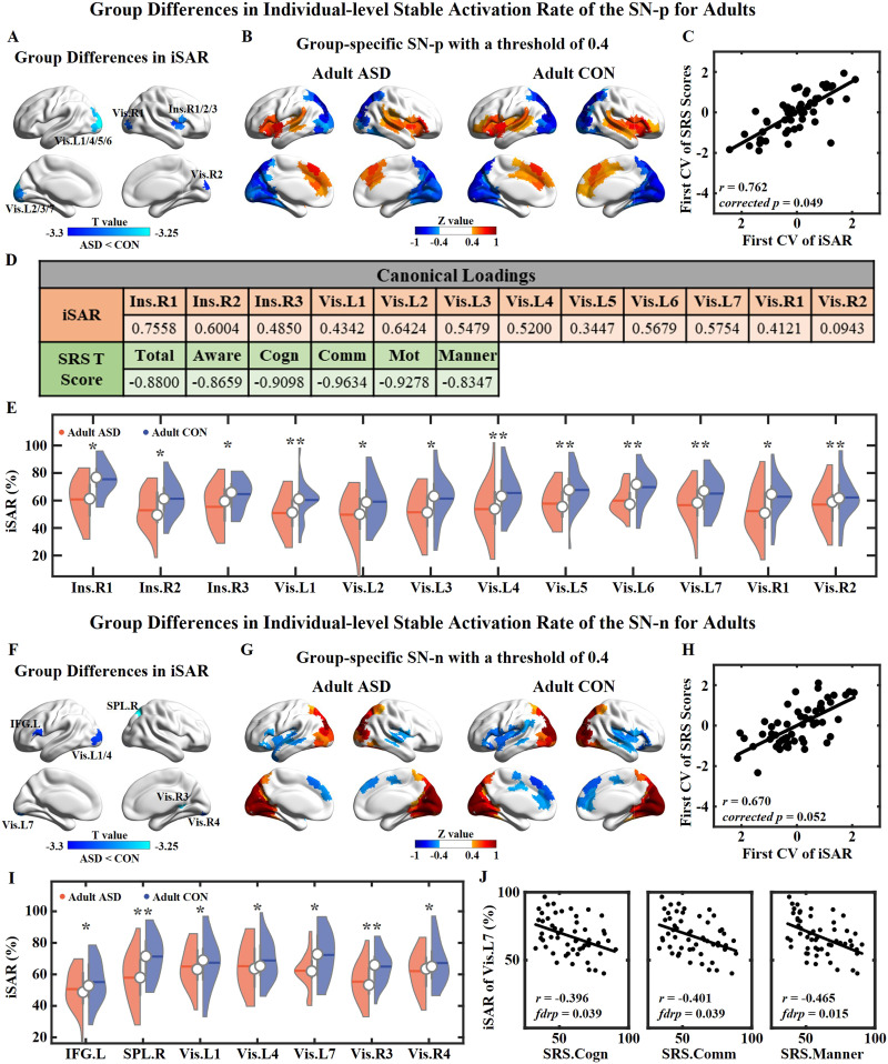 Age-related unstable transient states and imbalanced activation proportion of brain networks in people with autism spectrum disorder: A resting-state fMRI study using coactivation pattern analyses.