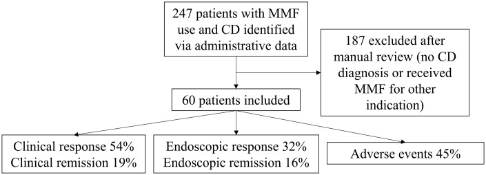 Mycophenolate Mofetil Appears Effective for the Treatment of Patients With Refractory Crohn's Disease.