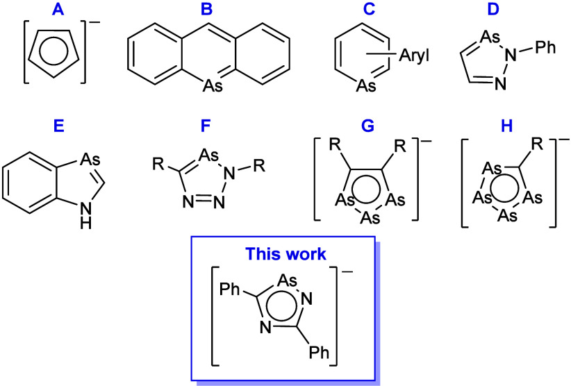 Synthesis and Characterization of a 1,2,4-Diazarsolide Anion.