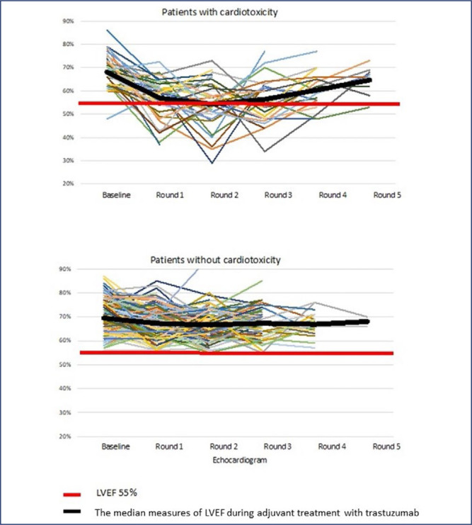 Prognosis and cardiotoxicity associated to adjuvant trastuzumab for breast cancer: real world study in a public health system.