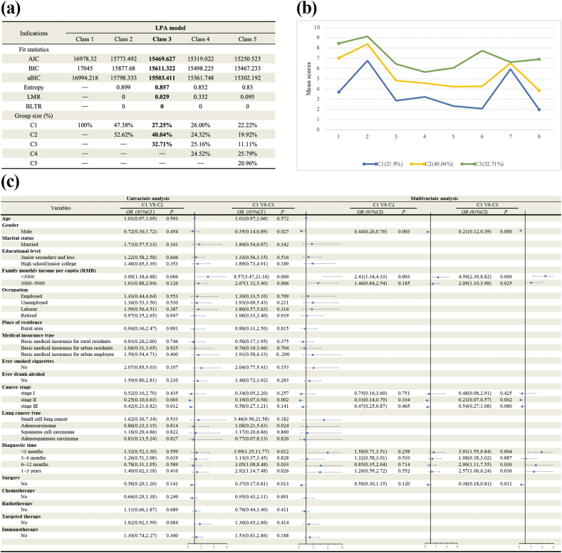 Exploring the relationship between illness perception, self-transcendence, and demoralization in patients with lung cancer: A latent profile and mediation analysis