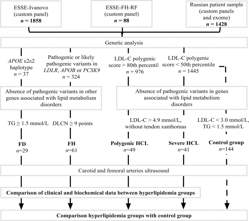 Clinical and biochemical features of atherogenic hyperlipidemias with different genetic basis: A comprehensive comparative study.