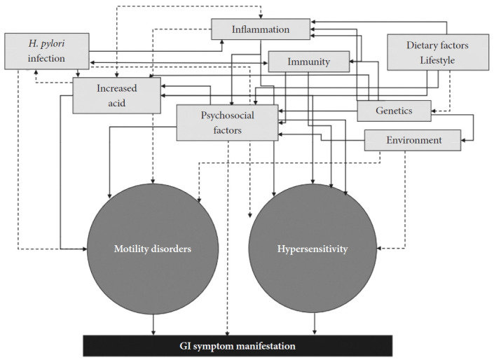 [The Relationship of Dysbiosis of Duodenal Microbiome and Functional Dyspepsia].