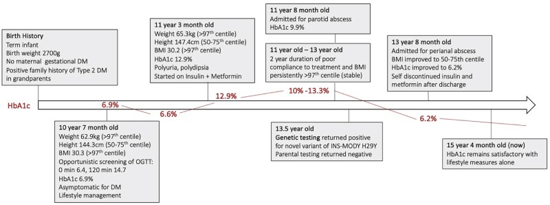 A Unique Phenotype of Maturity-Onset Diabetes of the Young With a Novel Disease-Causing Insulin Gene Variant.