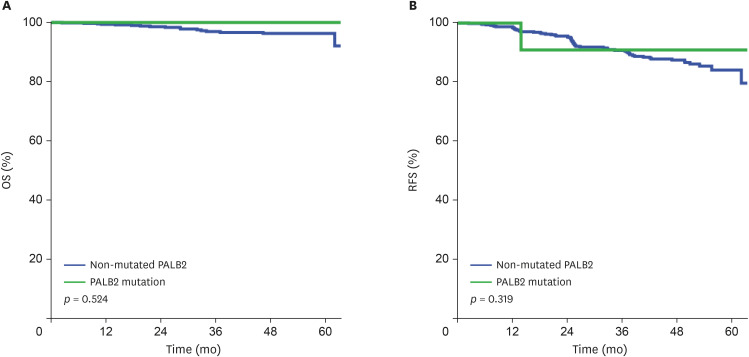 Clinicopathological Features and Oncological Outcomes of Germline Partner and Localizer of Breast Cancer 2-Mutated Breast Cancer in Korea.