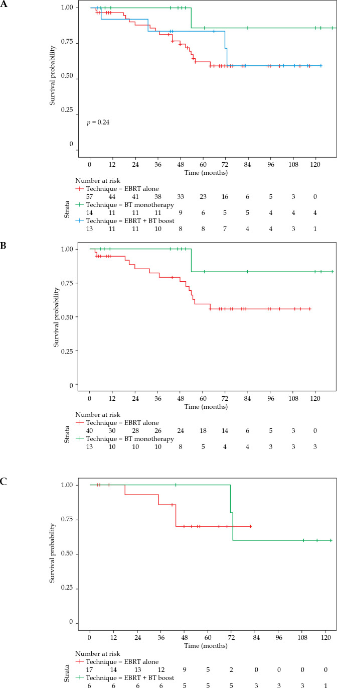 Efficacy of adjuvant external beam radiotherapy and brachytherapy in squamous cell carcinoma of oral tongue: Long-term outcomes.