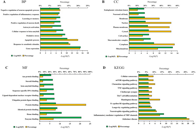Integrating network pharmacology and experimental validation to investigate the effects and mechanism of Renshen Shouwu decoction for ameliorating Alzheimer's disease.