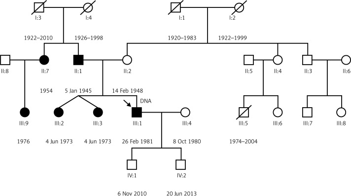 Migrainous stroke in a male patient with familial hemiplegic migraine.