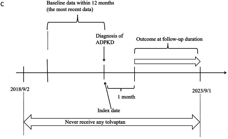 Effectiveness of tolvaptan on renal replacement therapy in patients with autosomal dominant polycystic kidney disease: a retrospective cohort study from the TriNetX global collaborative network.