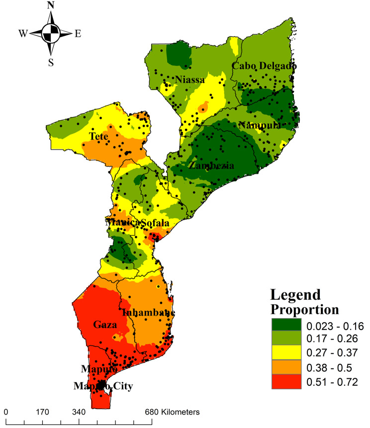 Geographic variation in modern contraceptive utilization among women of reproductive age in Mozambique: a multilevel analysis.