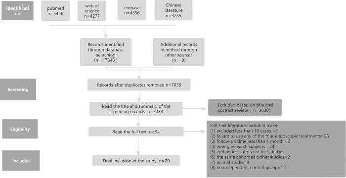 Network meta-analysis of the efficacy of endoscopic cardia peripheral tissue scar formation (ECSF) in the treatment of gastroesophageal reflux disease.