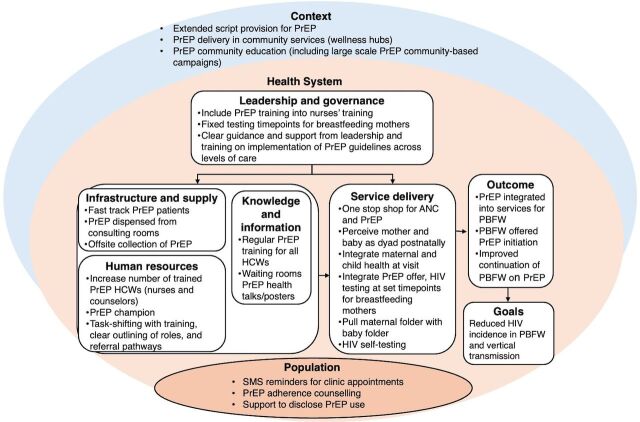 Health System Factors Influencing the Integration of Pre-Exposure Prophylaxis into Antenatal and Postnatal Clinic Services in Cape Town, South Africa.