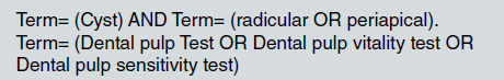 Treatment of vital teeth involved in the extension of inflammatory radicular cysts: a systematic review.