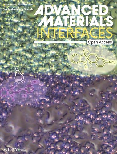 Enhancing Photoswitchable Wetting Properties of Hydrophobic Porous Spiropyran Copolymer Surfaces Through Surface Roughness Engineering (Adv. Mater. Interfaces 34/2024)