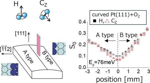 Alignment-Controlled O2 Chemisorption and Catalytic CO Oxidation on Curved Pt(111)