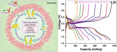 One-step synthesis of hollow spherical Co/Ni hydroxides as multifunctional polysulfide mediators to steer sulfur redox kinetics for high performance lithium–sulfur batteries†