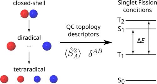 Role of the Radical Character in Singlet Fission: An Ab Initio and Quantum Chemical Topology Analysis