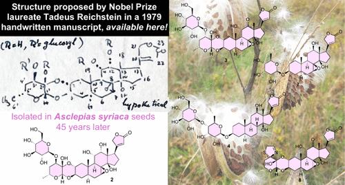 Cardenolides in Asclepias syriaca Seeds: Exploring the Legacy of Tadeus Reichstein