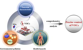A review of emission characteristics and risk assessments of volatile organic compounds in petrochemical industry areas