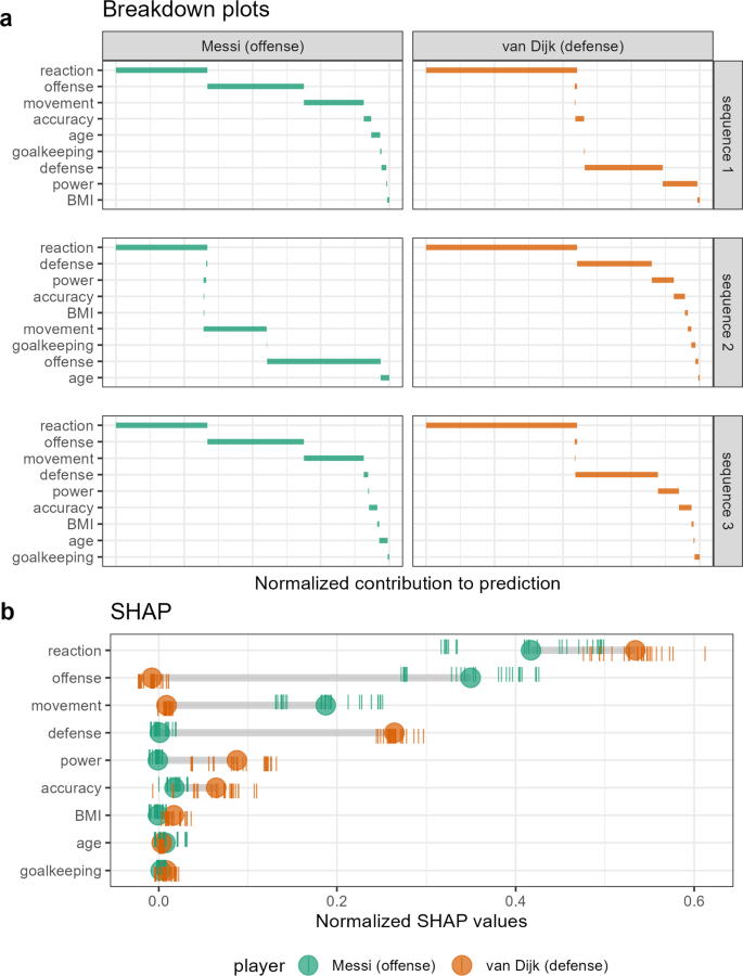 Exploring local explanations of nonlinear models using animated linear projections