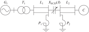 The Power-Transmission Limit of the Controlled High-Voltage Transmission Line for Modes at the Static Stability Boundary