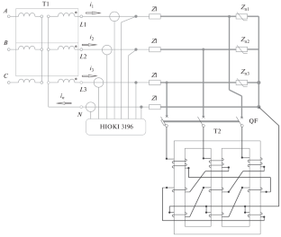 The Influence of a Transformer with “Double Zigzag with Zero Output” Windings on the Level of Asymmetry and Nonsinusoidal Currents in a 0.38-kV Network