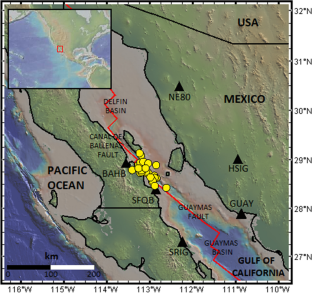 Near-source, along-path, and near-site contributions to the spectral parameter kappa from earthquakes located in the central Gulf of California, Mexico