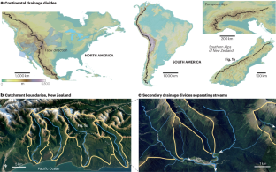 Drainage divide migration and implications for climate and biodiversity