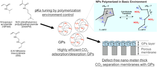 Hydrogel particles for CO2 capture