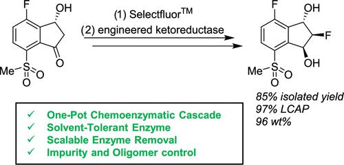 Evolution of a Green and Sustainable Manufacturing Process for Belzutifan: Part 5─Chemoenzymatic Diastereoselective Fluorination/DKR