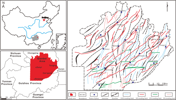 Effect of natural fractures on mechanical properties and fracture patterns of shale at microscopic scale: an example from the Lower Cambrian Niutitang formation in Qianbei region