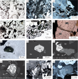 Oriented Microinclusions of Al–Fe–Mg–Ti Oxides in Quartz from Metapelitic Granulites of the Bunger Hills, East Antarctica