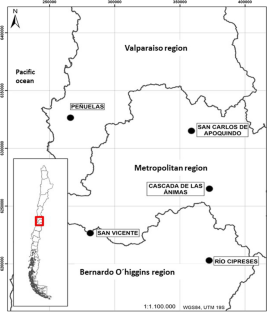 Seed predation of woody species in different microhabitats of the Mediterranean-type region of Chile