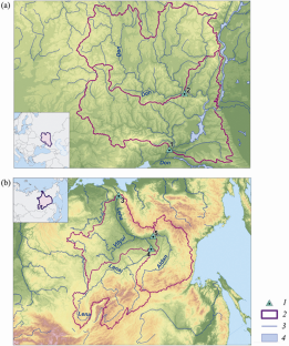 Peculiarities of Long-term Phases of the Increased and Decreased Don and Lena Runoff in the 19th–21st Centuries