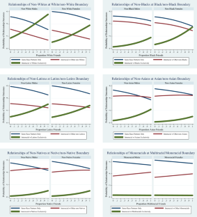 Beyond Homophily: The Boundary-Specific Effects of Interracial Contact