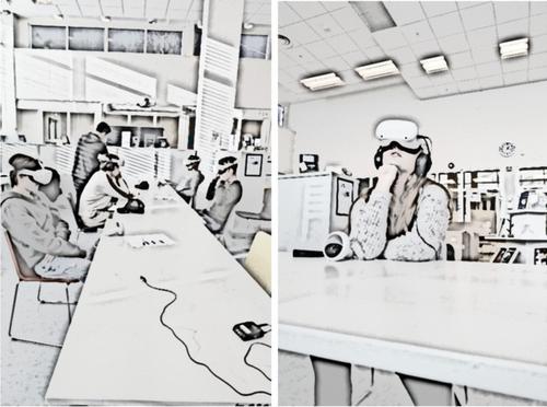 Exploring students’ immersive VR experiences as resources for collaborative meaning making and learning