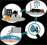 Wildland–urban interface wildfire increases metal contributions to stormwater runoff in Paradise, California†