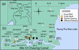 Textile dyes as a source of groundwater contamination in Mandalay, Myanmar