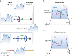 Artificial molecular pumps