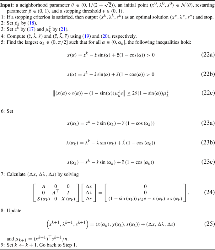 An infeasible interior-point arc-search method with Nesterov’s restarting strategy for linear programming problems